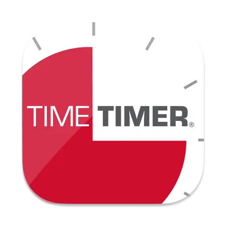 Use this app for timing activities. As the time elapses, the red portion gets smaller, offering a visual aid. Time Timer also has an audible bell tone played when the time is up.