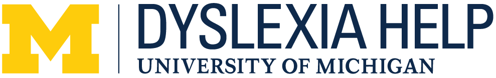 DyslexiaHelp at the University of Michigan