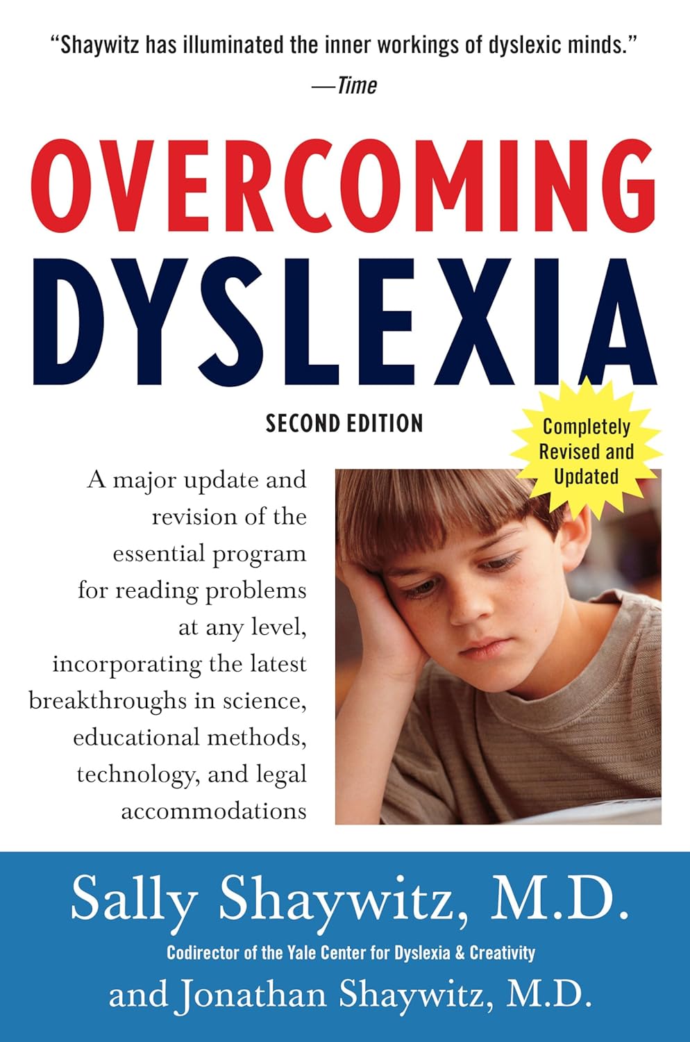 Overcoming Dyslexia book cover