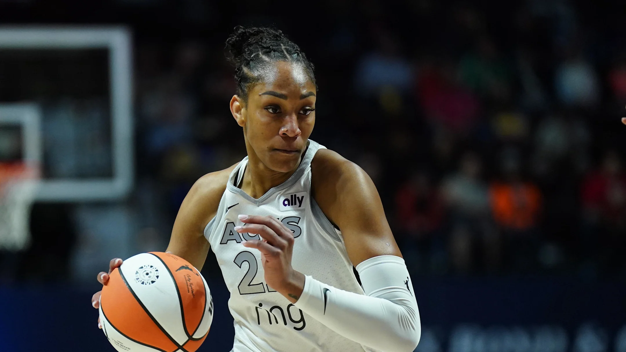 All her life A’ja Wilson has struggled with dyslexia, and she also struggled with anxiety and depression as a result of it. 